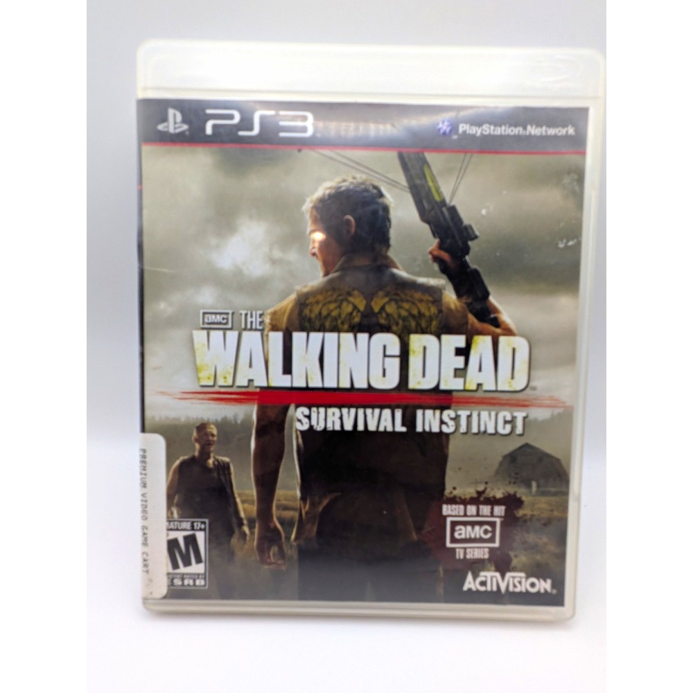 Activision The Walking Dead: Survival Instinct PS3 Manual Included, M
